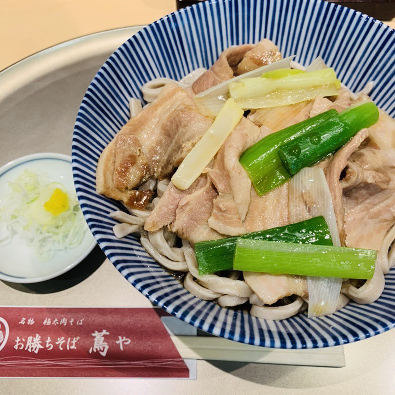 冷極太肉そば 大(お勝ちそば 鳶や)