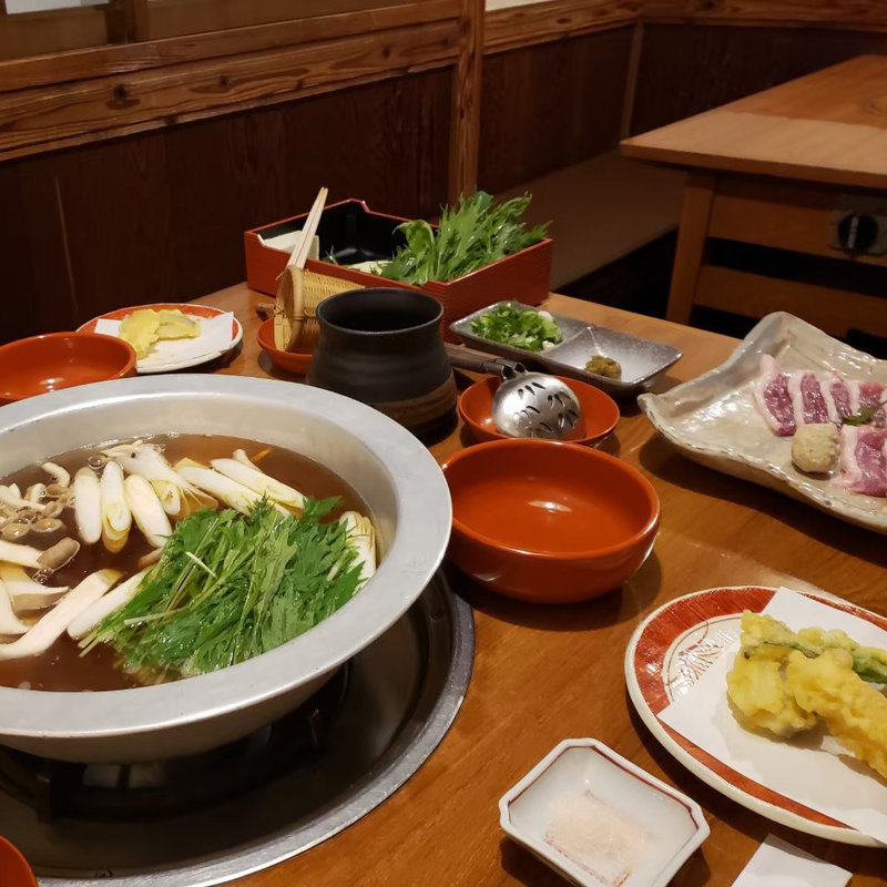 鴨そばすき・かえで(総本家 浪花そば)