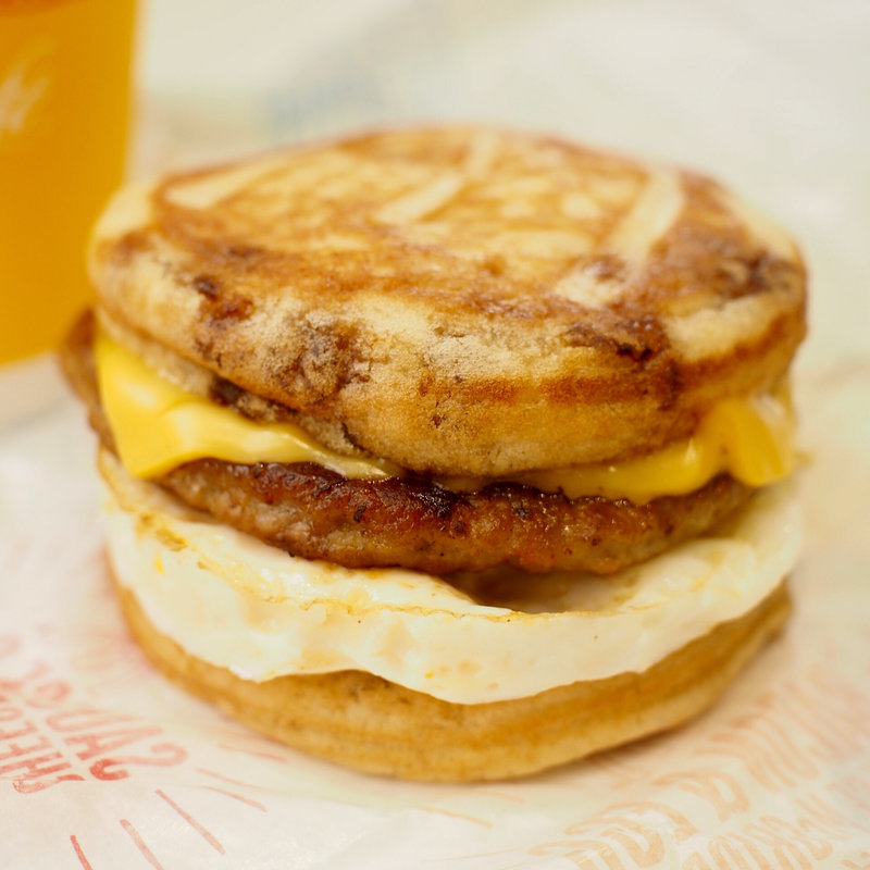 マックグリドルソーセージエッグ(マクドナルド 内環豊中店)