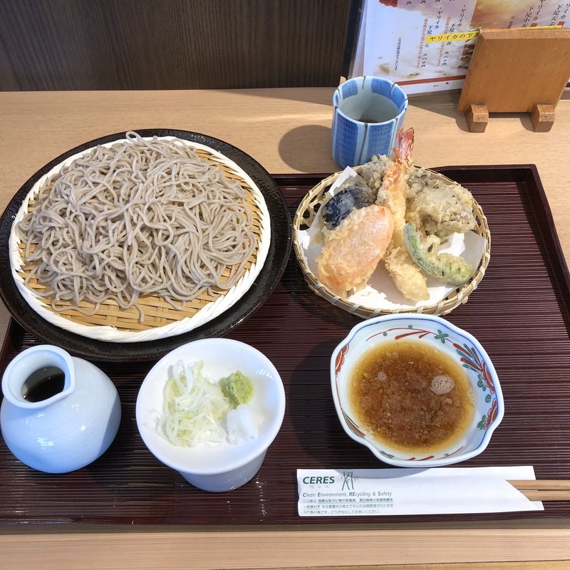 天ざる(十割そば·天ぷら 矢乃家)