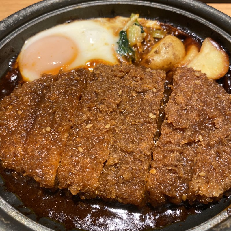 みそかつ煮定食(やよい軒 川崎駅西口店)
