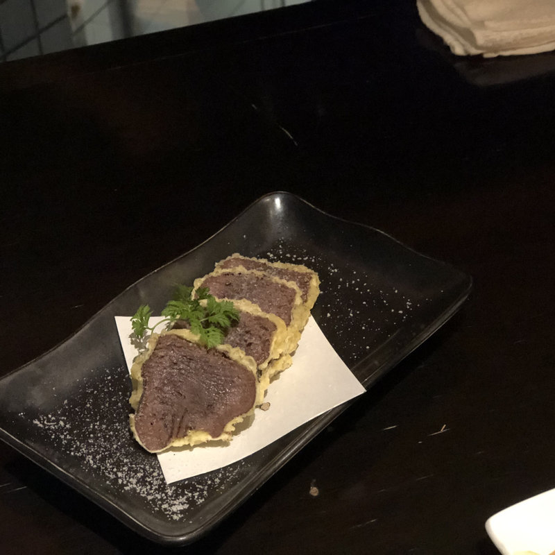 タンの天ぷら(麻布十番しも井 )