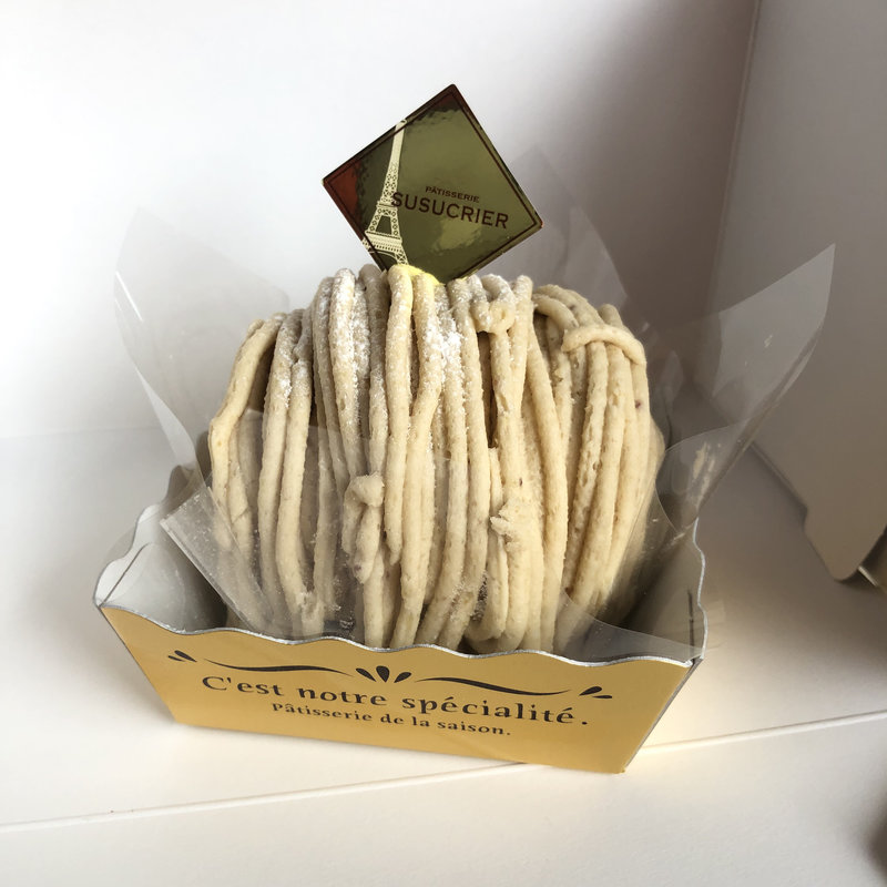 和栗のモンブラン(パティスリー シュシュクリエ 三軒茶屋店)