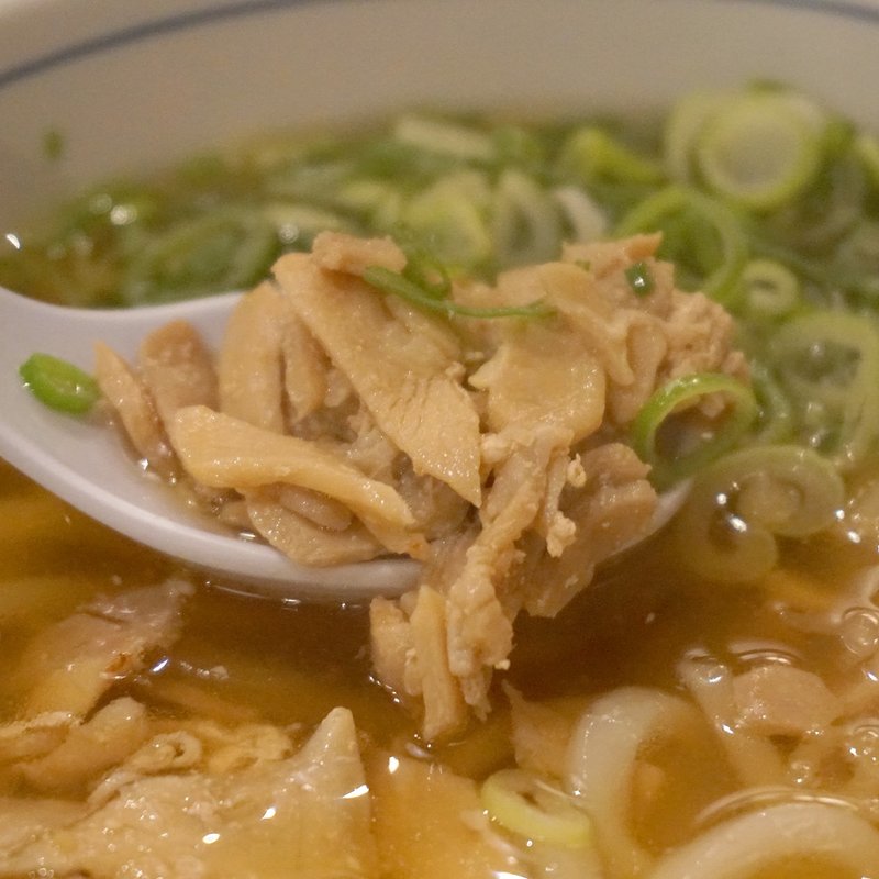 かしわうどん(ウエスト 向新町店)