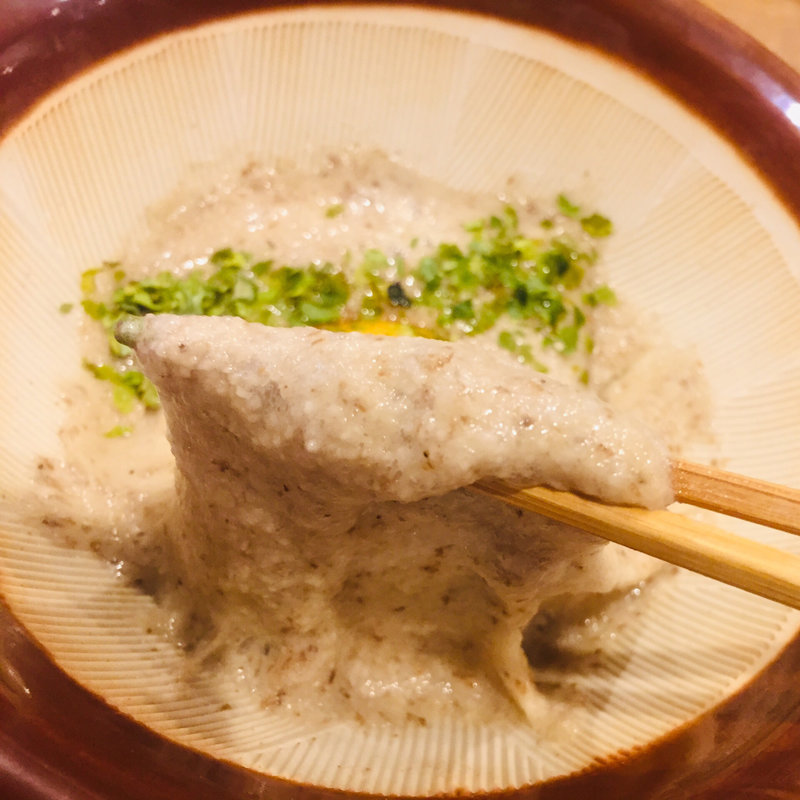 自然薯蕎麦(〆蕎麦 ぼん)