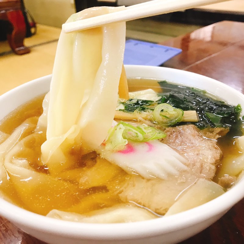 ひもかわラーメン(足利麺 )