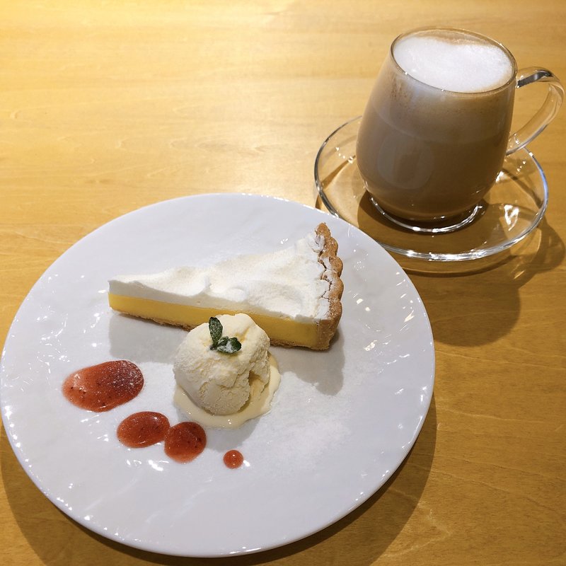 レモンタルトセット(Cafe A.P.O.L(カフェ・ア・ポル))