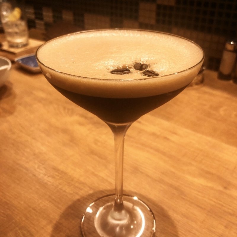 エスプレッソマティーニ(水餃子しゃんたん)