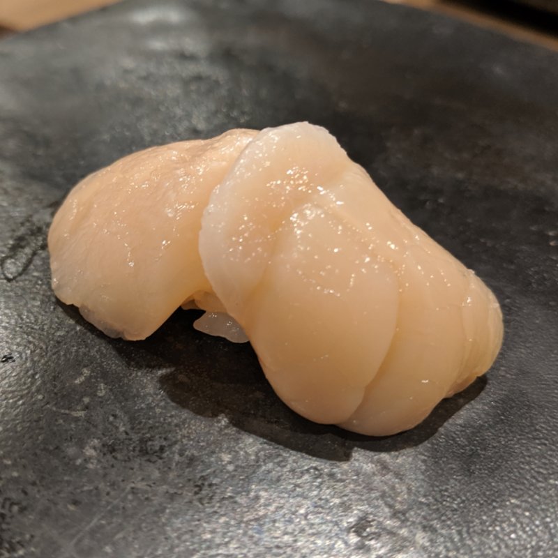 ホタテ(鮨なが井)