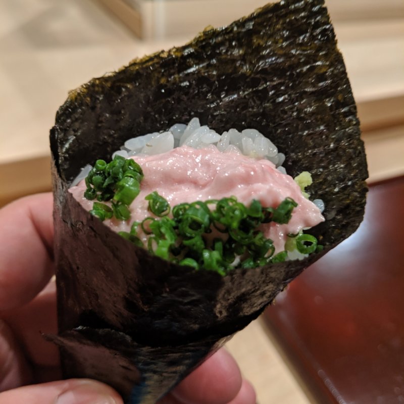 究極のネギトロ(鮨なが井)