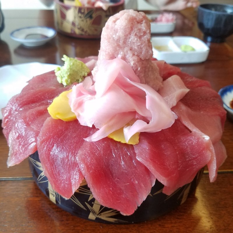 鉄火丼(竹寿司)