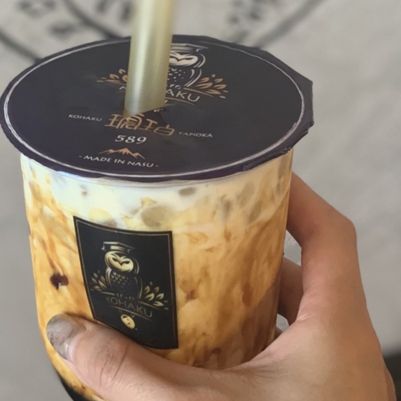 黒糖パールミルク(琥珀　仙台長町)