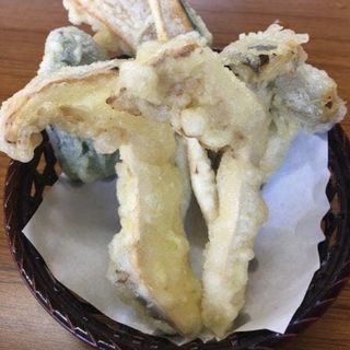 松茸の天ぷら(丸光園松茸山 )