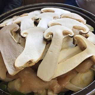 松茸鍋(丸光園松茸山 )