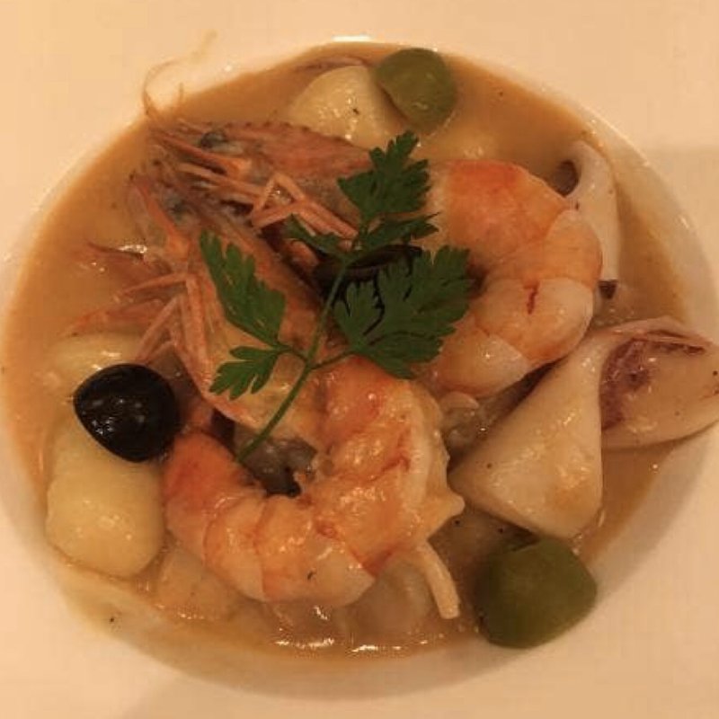 ブイヤベースのニョッキ(ブラッスリー アミカル)