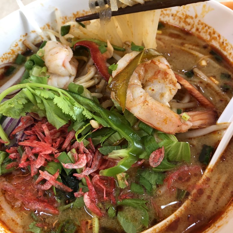 トムヤムクンラーメン(タイ国屋台食堂 ソイナナ東銀座店)