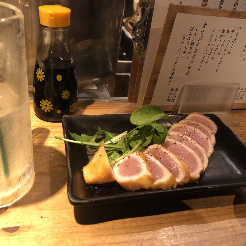 鶏のレア唐揚げ(アカベコ)