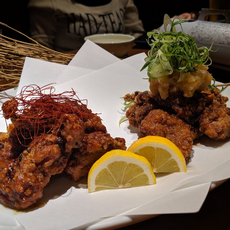 唐揚げ(もつ鍋 個室居酒屋 鳥吉 神田店)