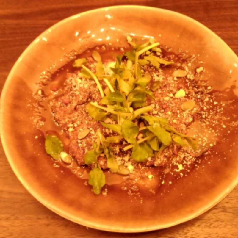 馬肉のタルタル(ブルーノオリエンタルビストロ)