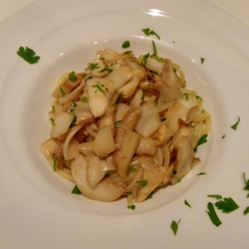 松茸のパスタ(ルッコリーナ)