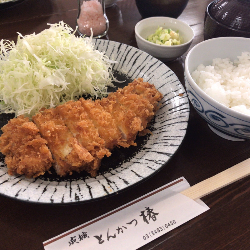 ロース定食(とんかつ 椿)