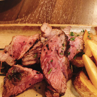 仔羊もも肉ロースト(ビストロマルニ)
