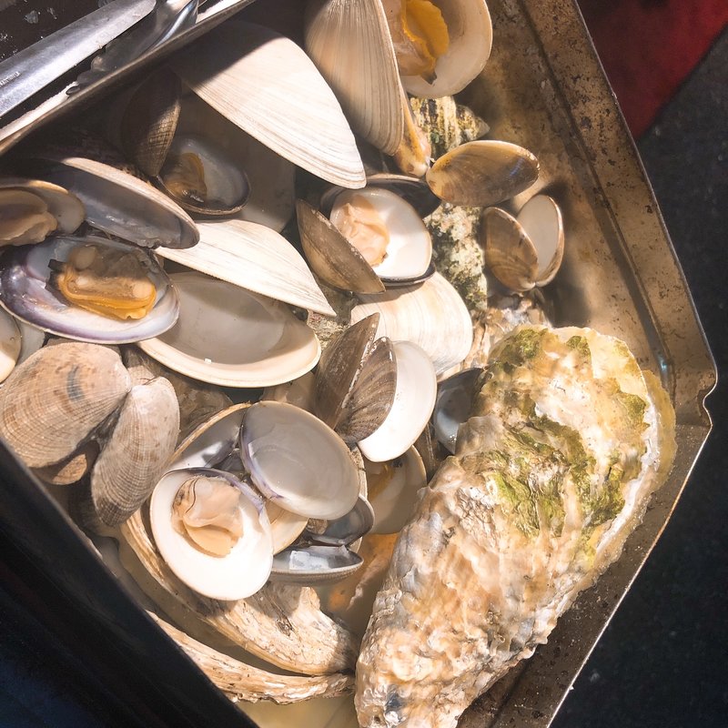 牡蠣の酒蒸し(タカマル鮮魚店 ４号店)