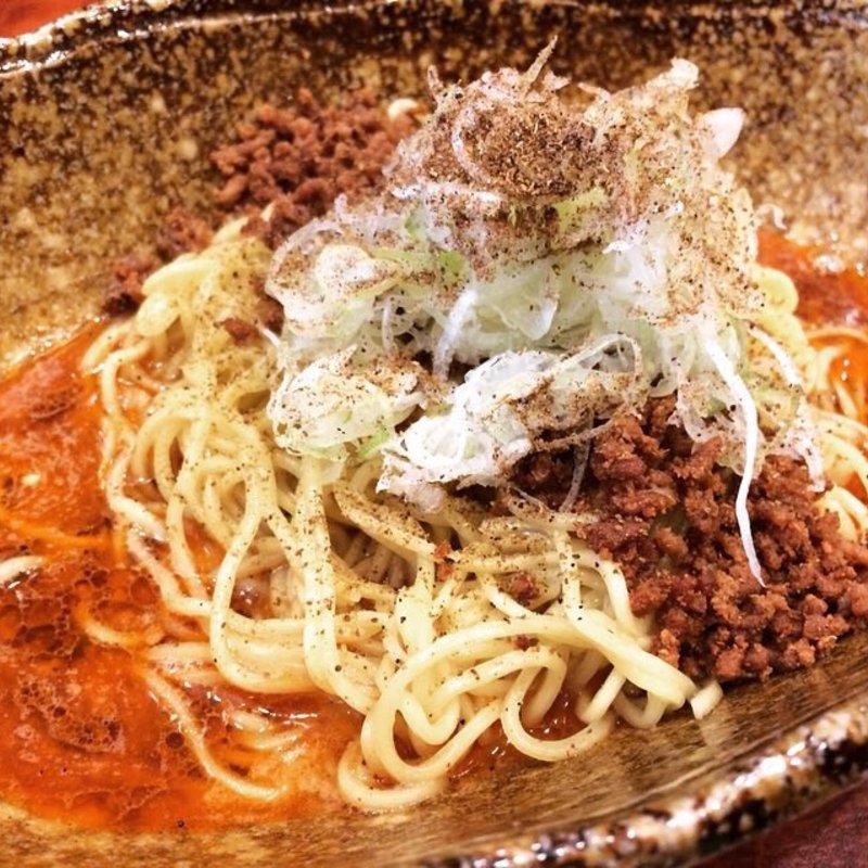 汁なし担々麺(汁なし坦々麺 くにまつ 人形町店)