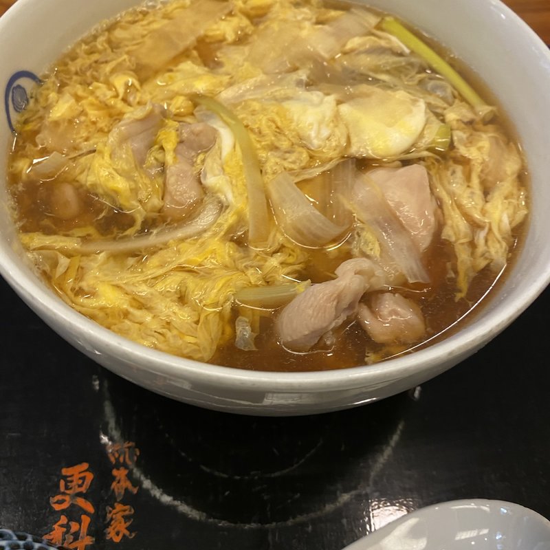 親子南蛮そば(総本家更科堀井 本店)