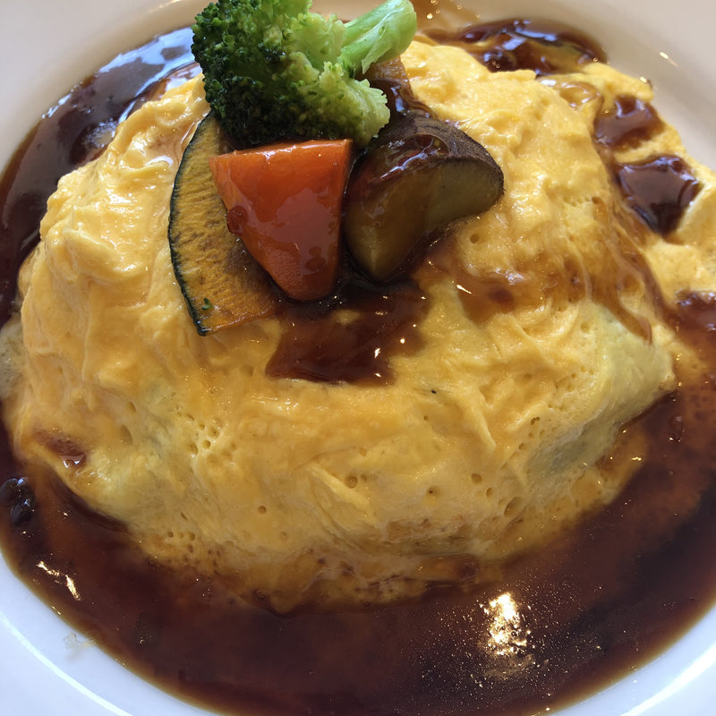 黒酢オムライス(デニーズ 千歳船橋店 （Denny's）)