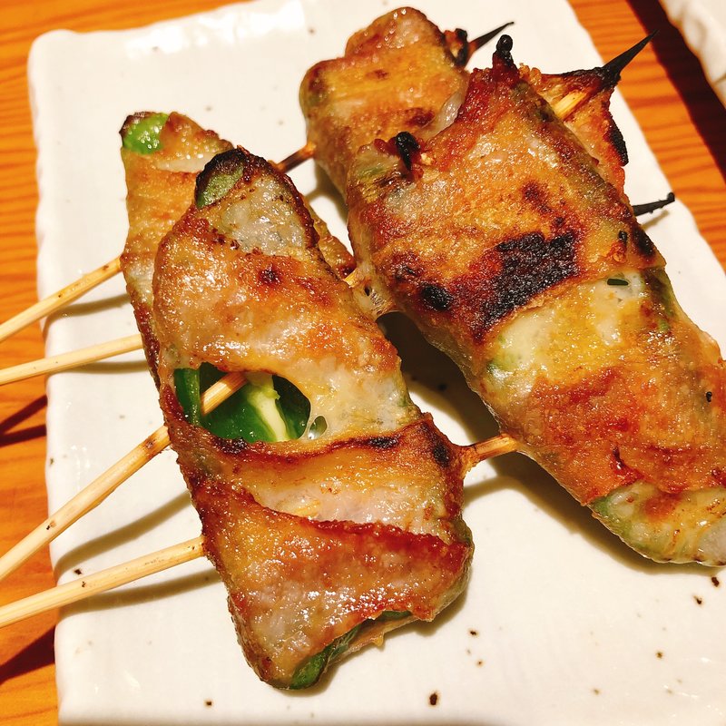 ピー肉チーズ巻(串タロー 本店別館)