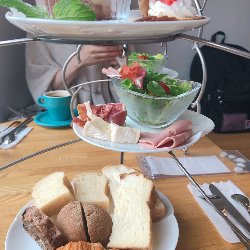 ブランティーセット(パンとエスプレッソと自由形)