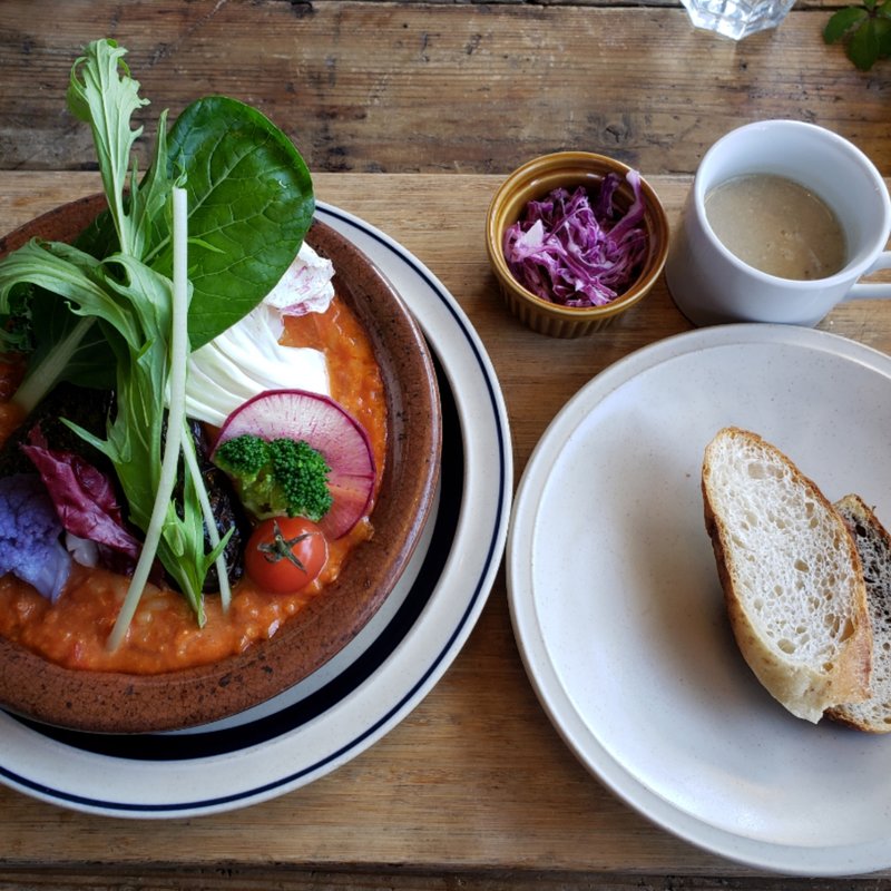 契約農家で採れた彩り野菜のヴィーガンラザニア(アールケイ ガーデン （RK GARDEN ）)
