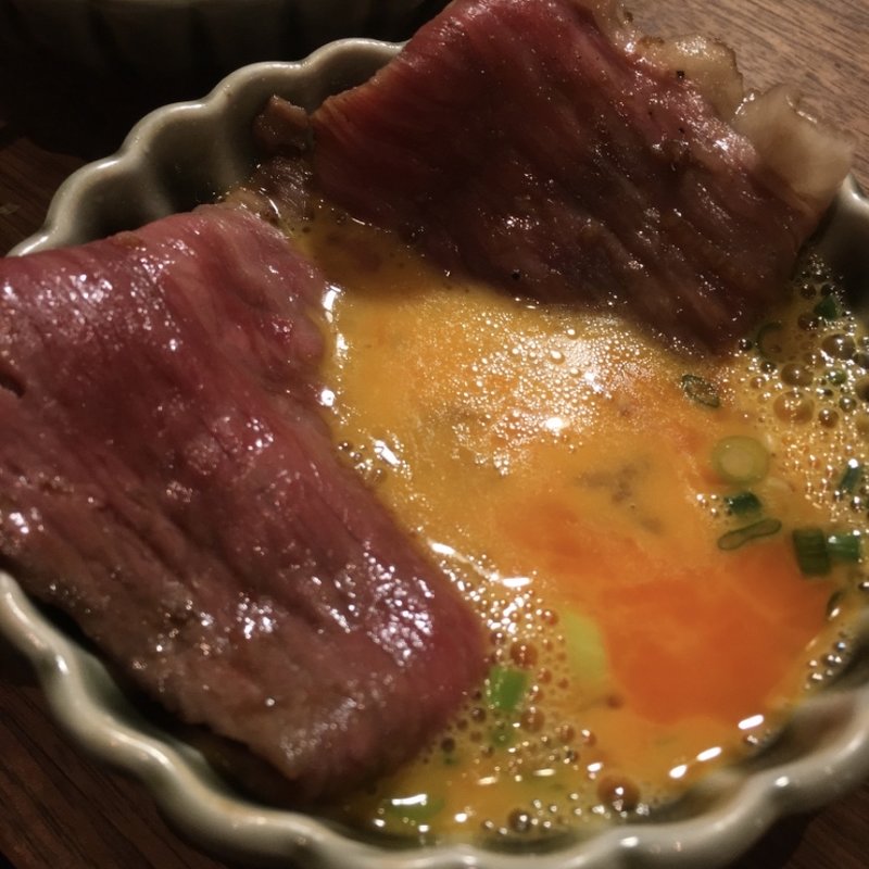 イチボの1枚焼き1.5秒焼き(にくがとう )