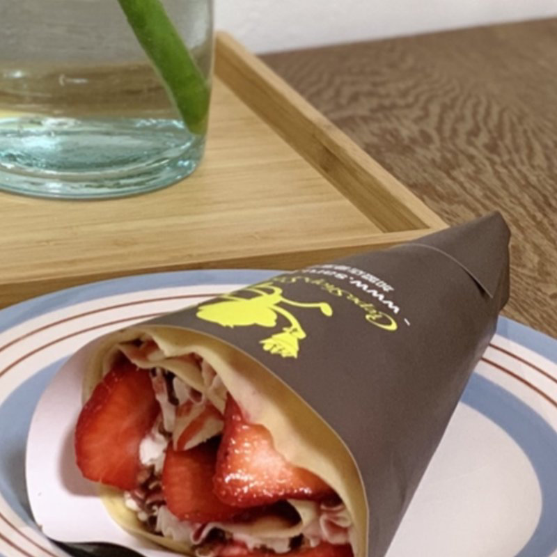 ストロベリーチョコバナナクリーム(クレープショップ SARU 川崎新丸子店)