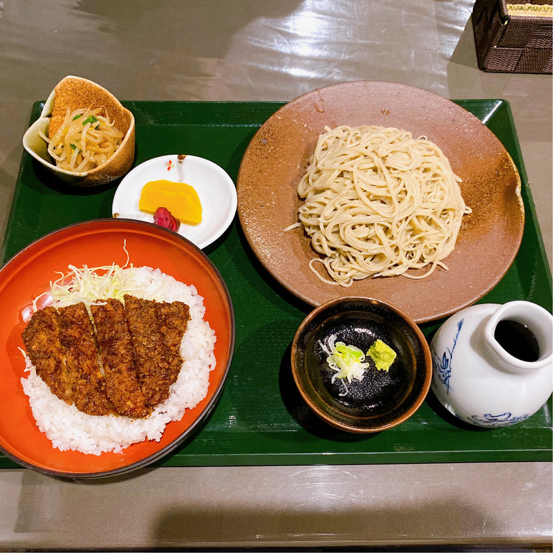 まるさセット「カツ丼とそばのセット」(双葉 )