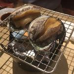 鮑の踊り焼(本まぐろ専門問屋　トロまぐろ　人形町店)