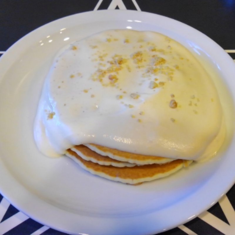 マカデミアナッツ ソースパンケーキ(ブーツ＆キモズ)