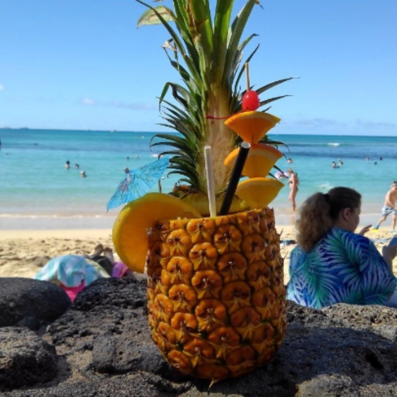 パイナップルジュース(シェラトン ワイキキ)