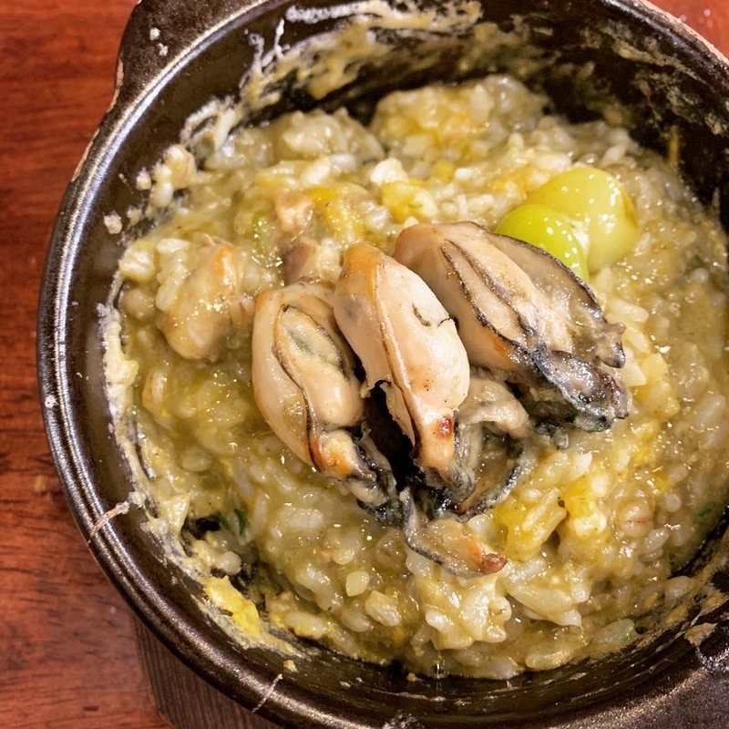 限定 カキリゾット(海老丸らーめん)