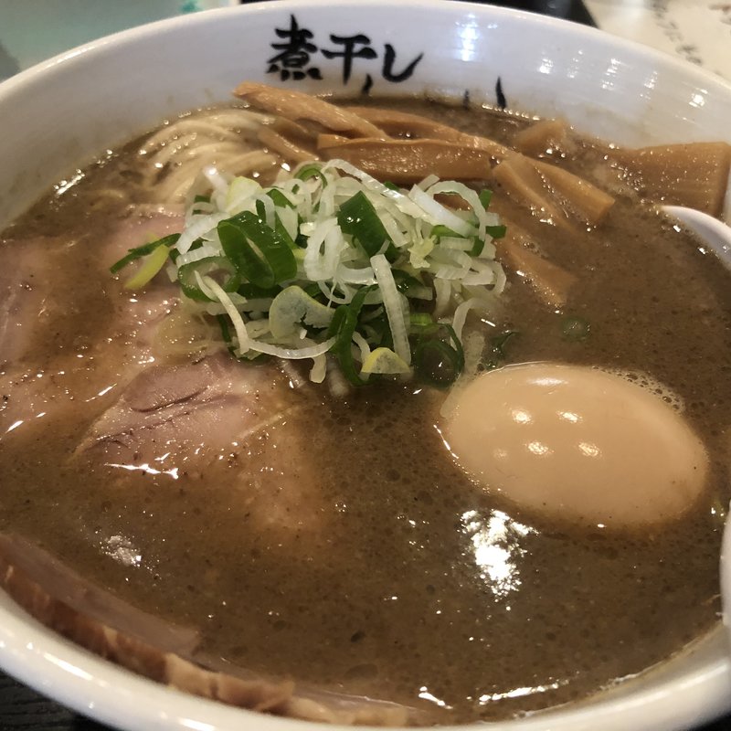 こってり煮干しらーめん(青樹 )