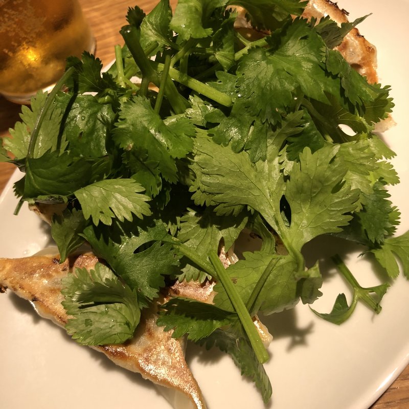 パクチー餃子(小宇宙)