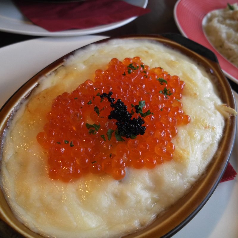 いくらグラタン(シーフードレストランメヒコ いわきフラミンゴ館)
