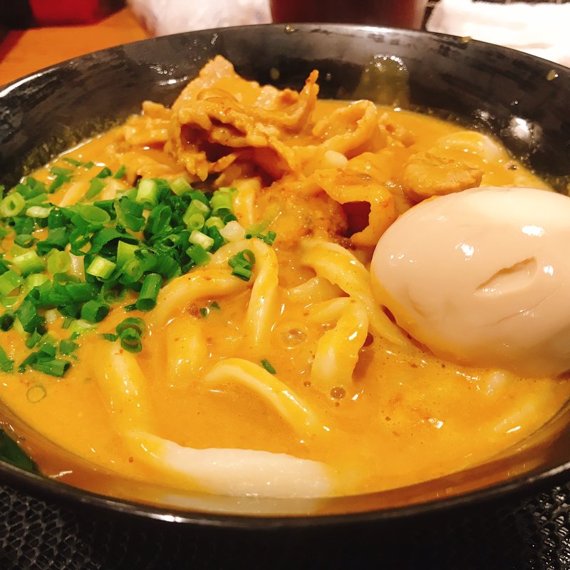 豚カレーうどん(千駄木うどん 汐満 )