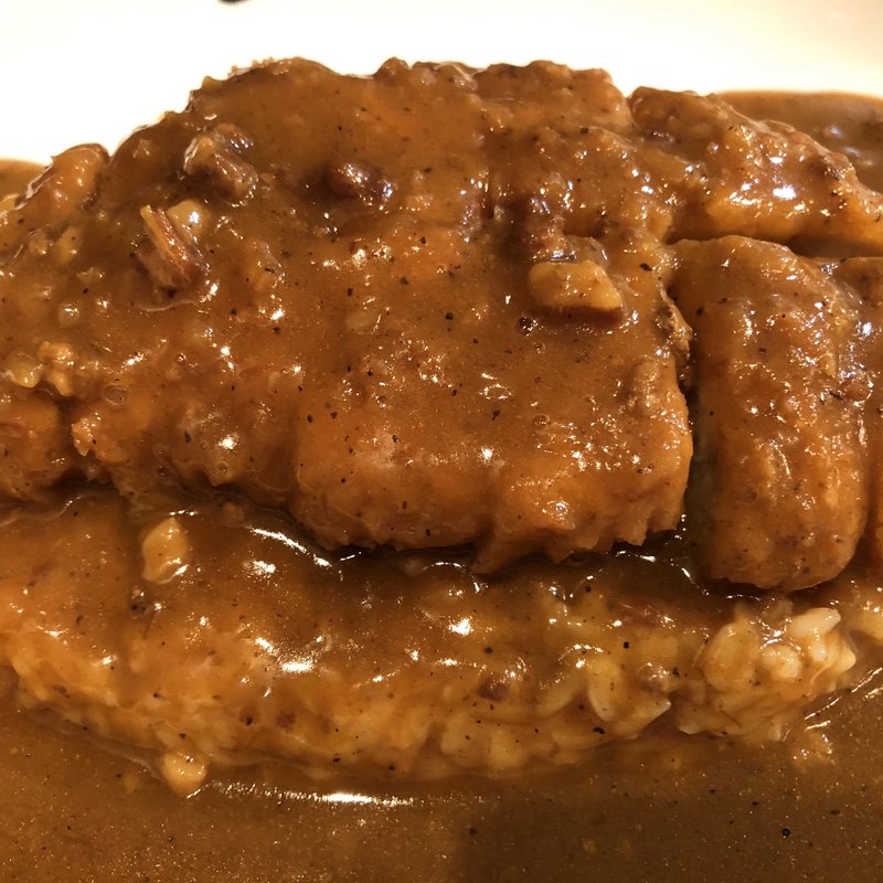 とんかつカレー(上等カレー 霞が関ビル店)