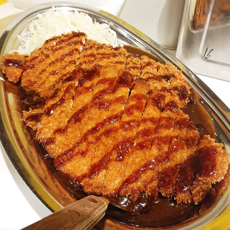 必勝カレー（中盛り）(ゴーゴーカレー 川崎モアーズスタジアム)