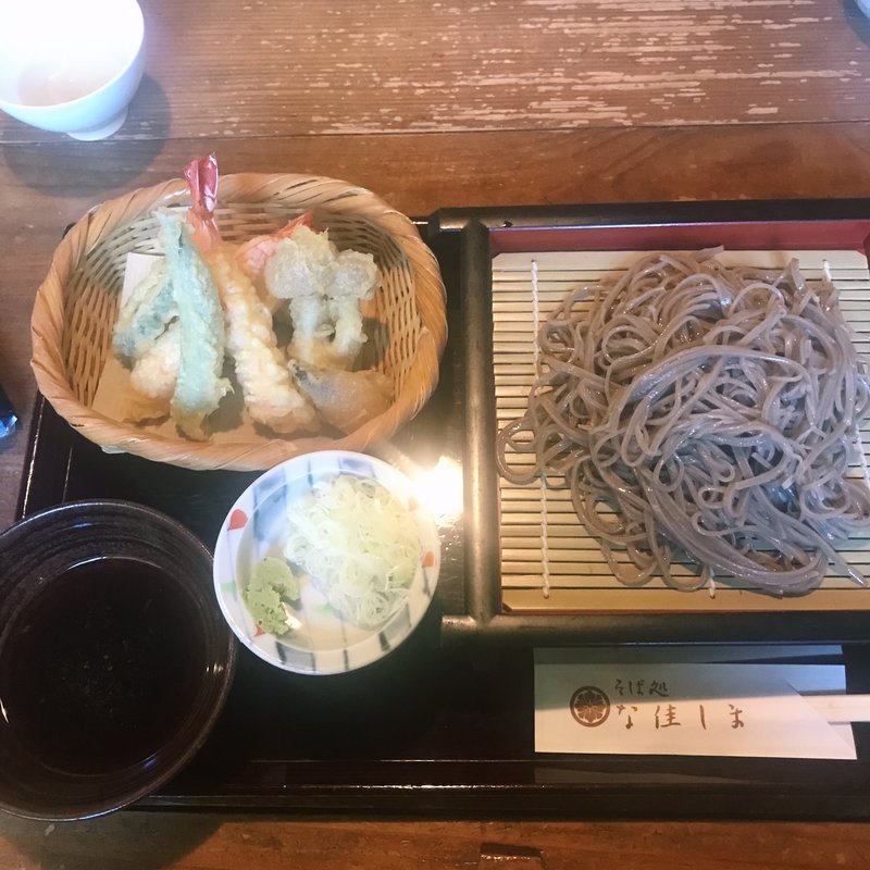 天もりそば(そば処な佳しま)