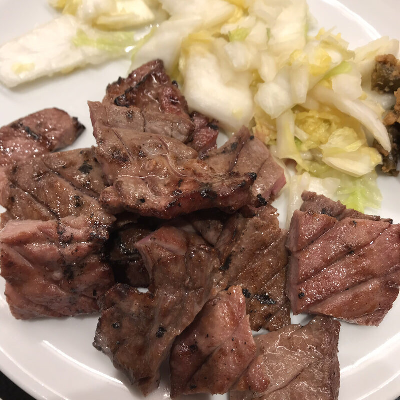 Aセット牛たん焼（塩）とろろセット(杜の都 太助 池袋サンシャインアルパ店)