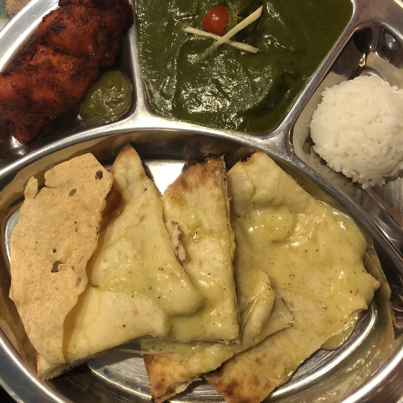 ほうれん草カレー(ネパールキッチン クマリ 枚方店)