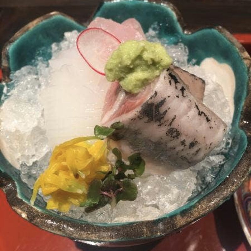 鰯と烏賊の刺身(一燈 )